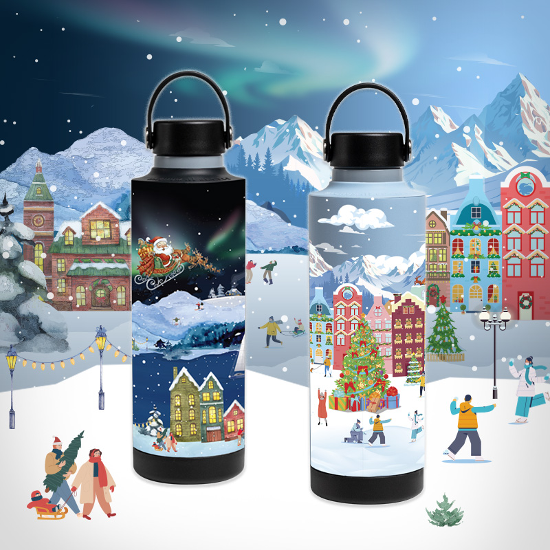 Nordic Epic Winter – The Ålesund & The Tromsø Edition Swanz 730ml Magnum Tumbler (Detachable Bottom)